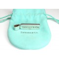 pandant Tiffany & Co, argint & cristale zirconium. anii '90 Statele Unite